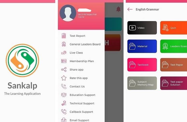 Sankalp - Online Learning Management System Mobile Application